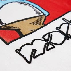 MARKET TOPS BUNNY PUPPET PUFF PRINT T-SHIRT