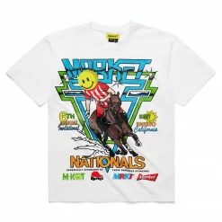 MARKET SMILEY POLO HORSEACE T-SHIRT TOPS